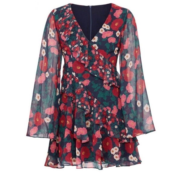 KEEPSAKE THE LABEL • Floral Waves Dress - Picture 1 of 6